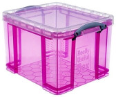 Really Useful Products 35Liter Really Useful Box 48x39x31cm transparent/pink