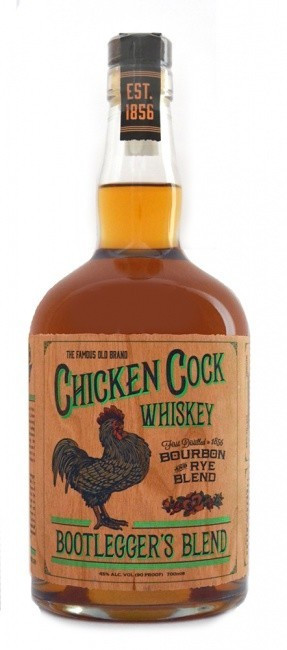 Chicken Cock Bootlegger's Blend Bourbon Rye Whiskey 0,7 L 45 %
