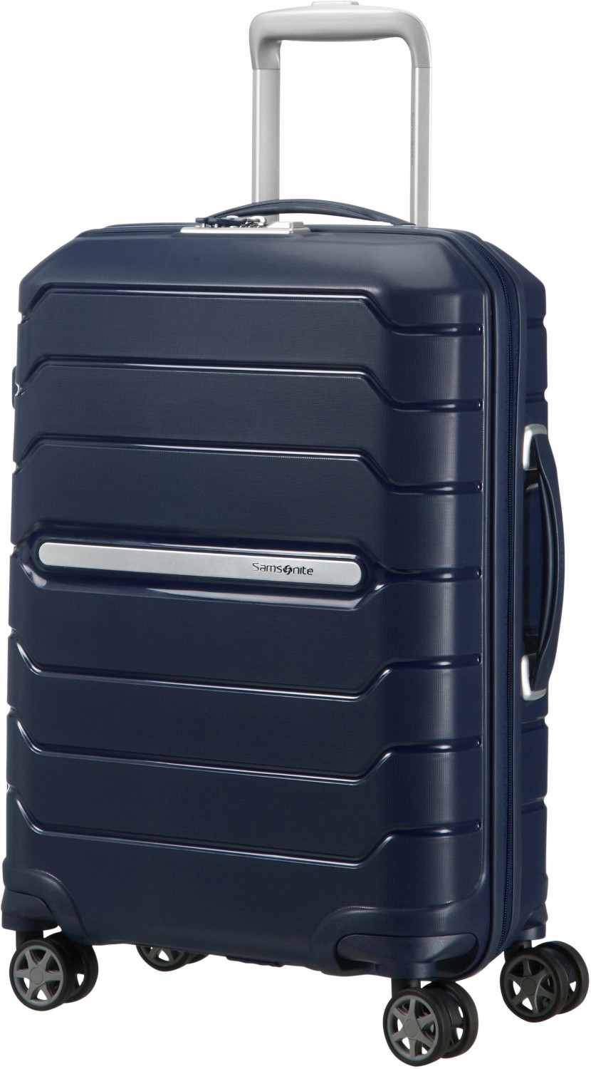 Photos - Luggage Samsonite Flux Spinner 55 cm navy blue 
