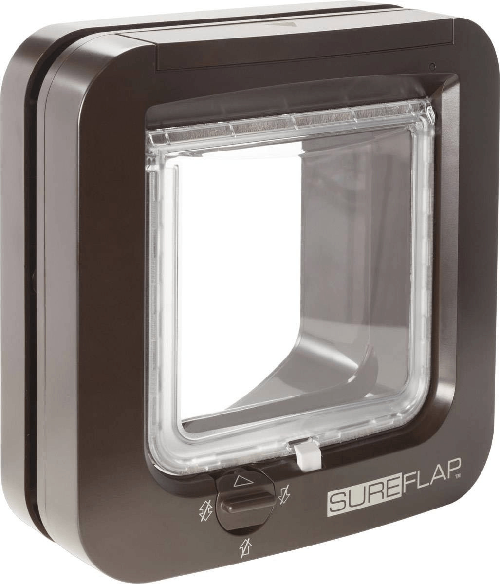 SureFlap Chatière à puce électronique marron