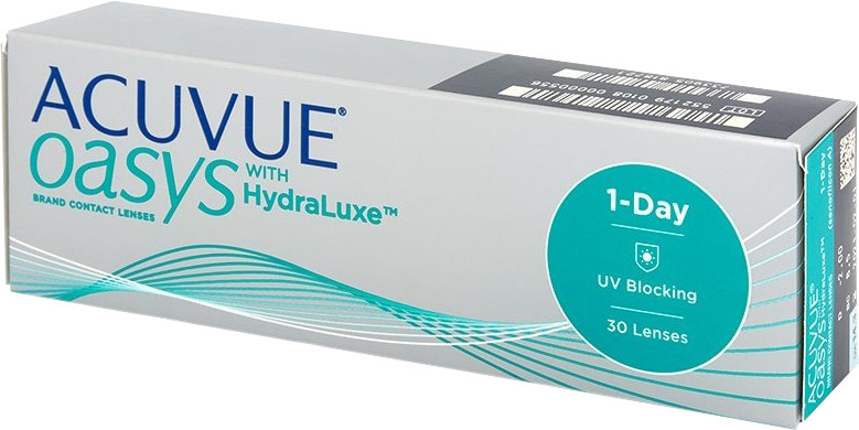 Johnson & Johnson Acuvue Oasys 1-Day with HydraLuxe +2.50 (30 pcs)
