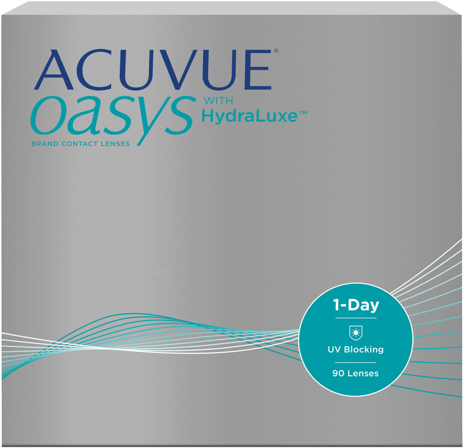 Johnson & Johnson Acuvue Oasys 1-Day avec technologie HydraLuxe -2,50 (90 lentilles)