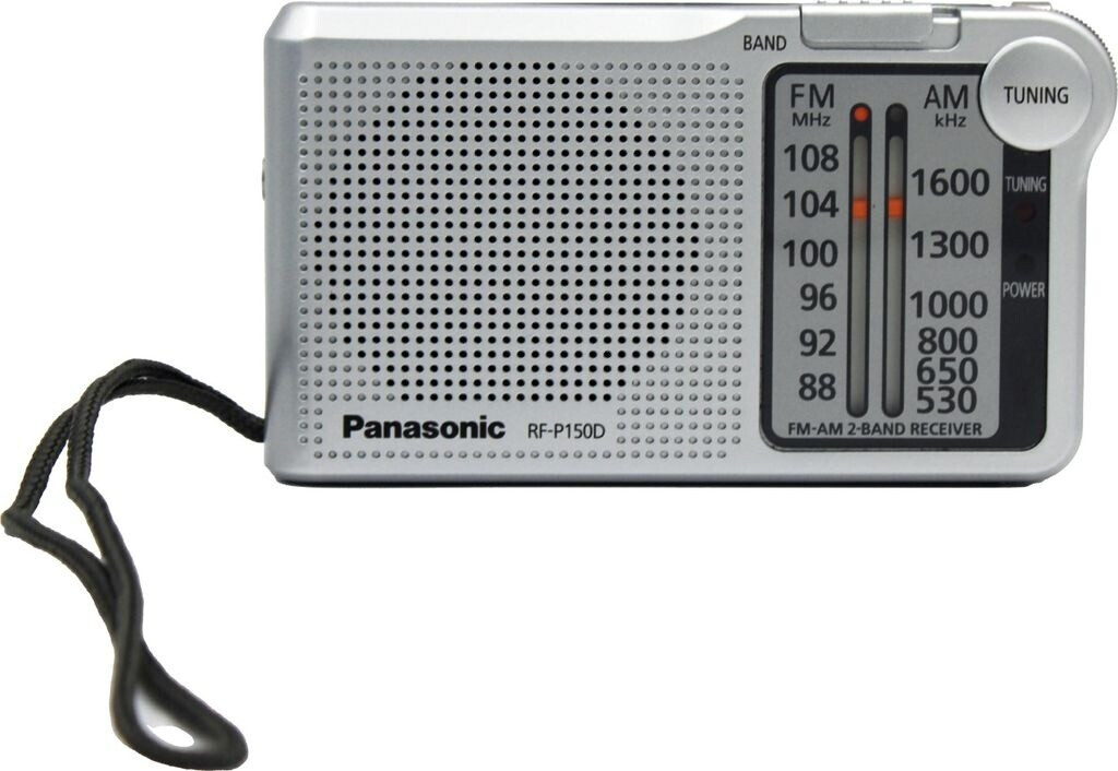 Panasonic Portable Digital AM/FM Radio Silver RF-2400 - Best Buy