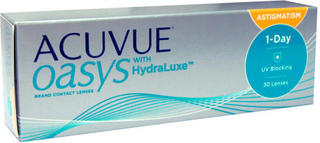 Johnson & Johnson Acuvue Oasys 1-Day for Astigmatism -5.00 (30 pcs)
