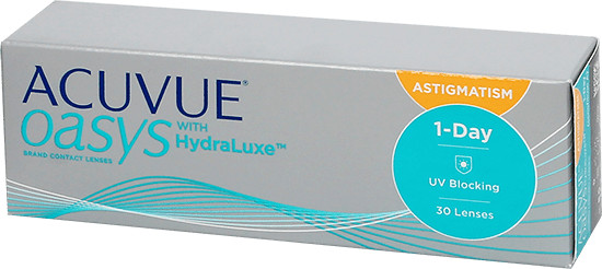 Johnson & Johnson Acuvue Oasys 1-Day for Astigmatism -3.75 (30 pcs)