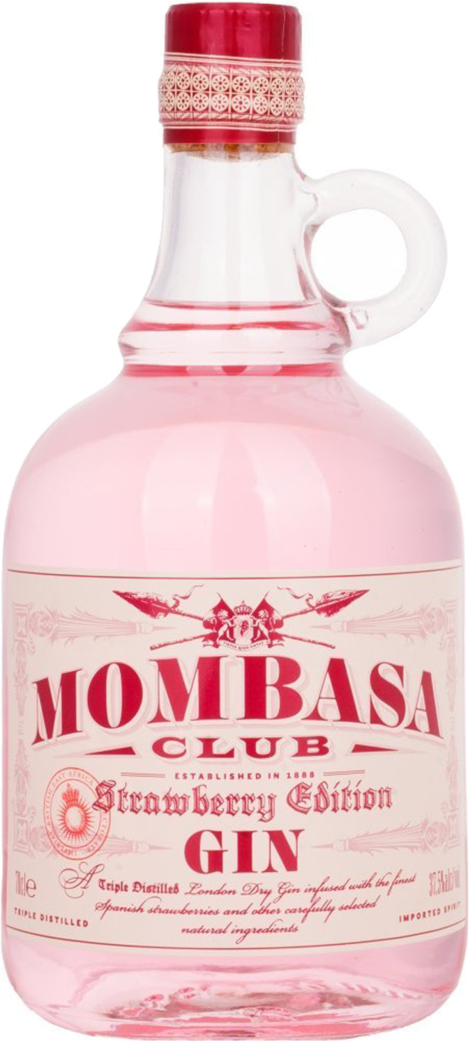 Mombasa Club London Dry Gin Strawberry Edition 0,7l 37,5%