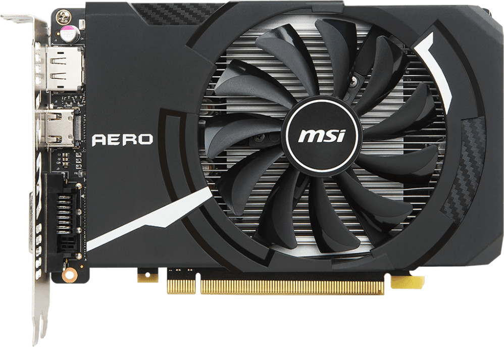 MSI GeForce GTX 1050 Ti AERO ITX 4G OCV1 (4096 Mo)