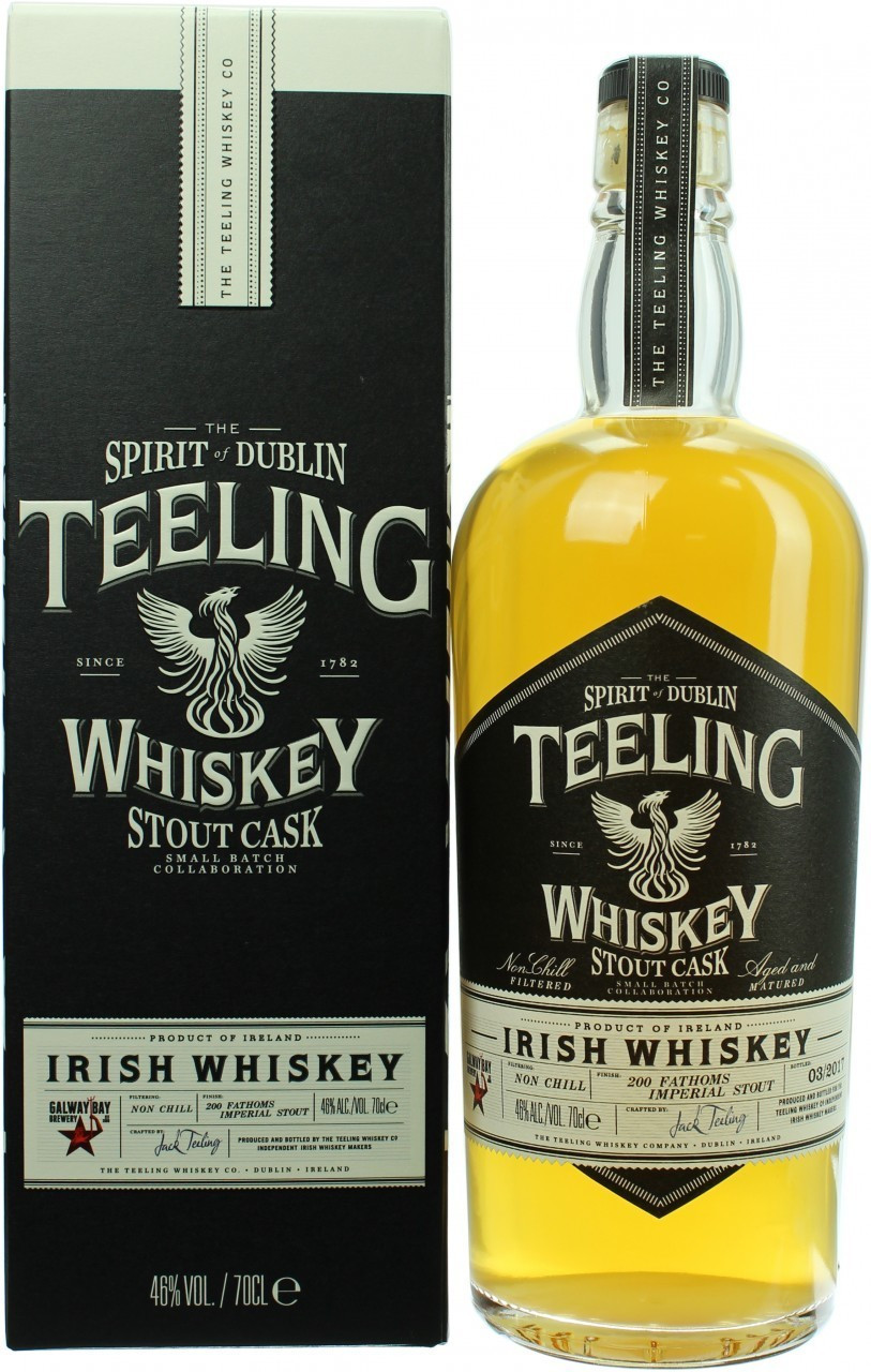 Teeling Whiskey Stout Cask Irish Whiskey 0,7 L 46 %