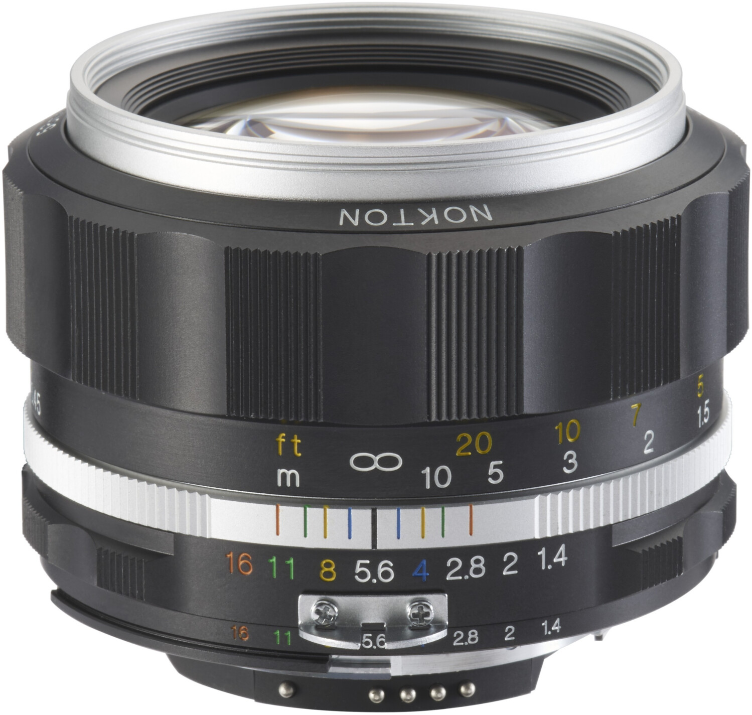 Voigtländer 58mm f1.4 Nokton SL II [Nikon] silver