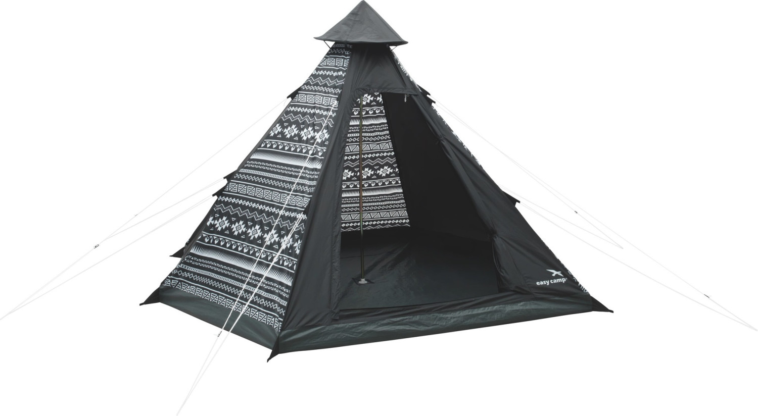 easy camp Tipi (blanc, noir)