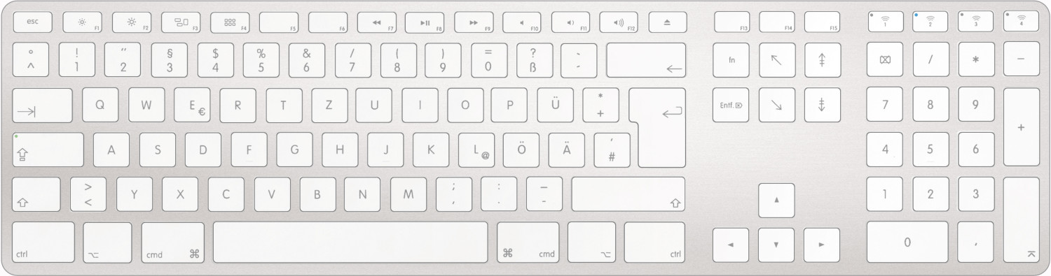 Jenimage Wireless Aluminium Keyboard