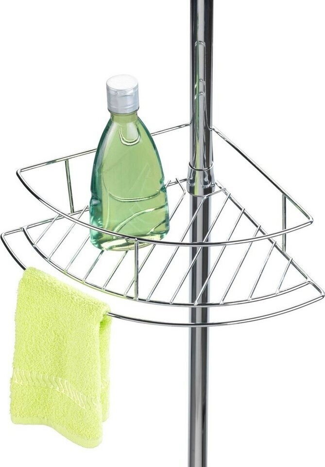 Wenko Telescope Corner Shelf Dolcedo stainless steel (21803100)