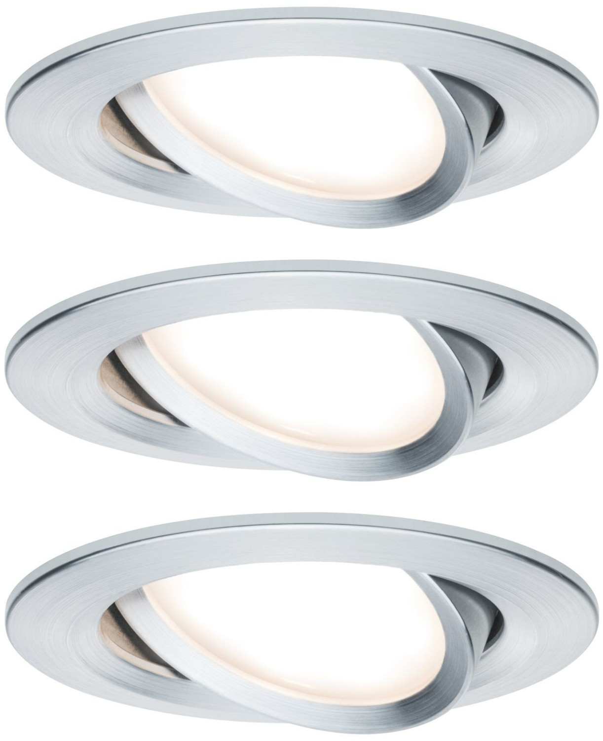 Paulmann LED Coin Slim IP23 round 3x6,8W Dim (93903)