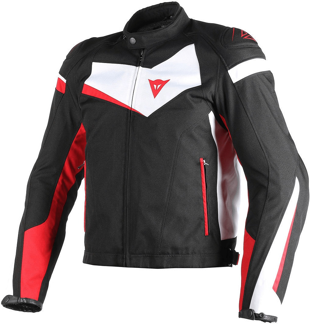 Dainese Blouson Veloster Tex noir/blanc/rouge