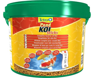 Tetra Pond Koi Sticks – Mangime Per Carpe Koi In Secchio Da 10L, Per Colori Vivaci E Acqua Pulita