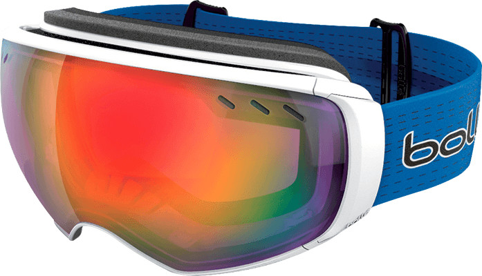 Bollé Virtuose white & blue/sunrise + lemon gun (21161)