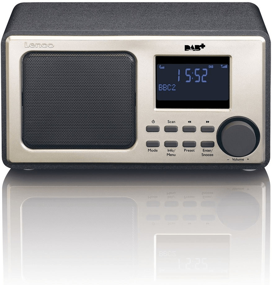 Lenco DAR-010 black