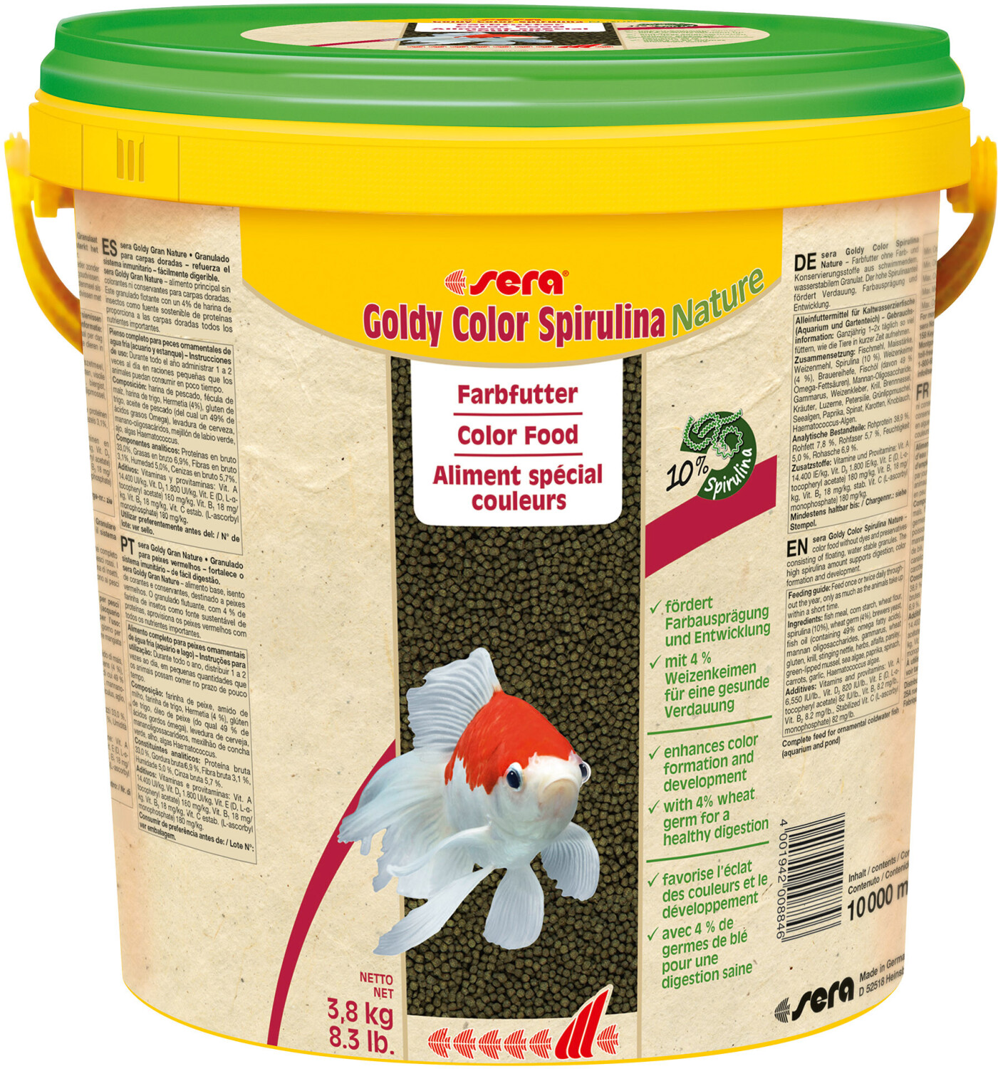 sera Goldy Color Spirulina