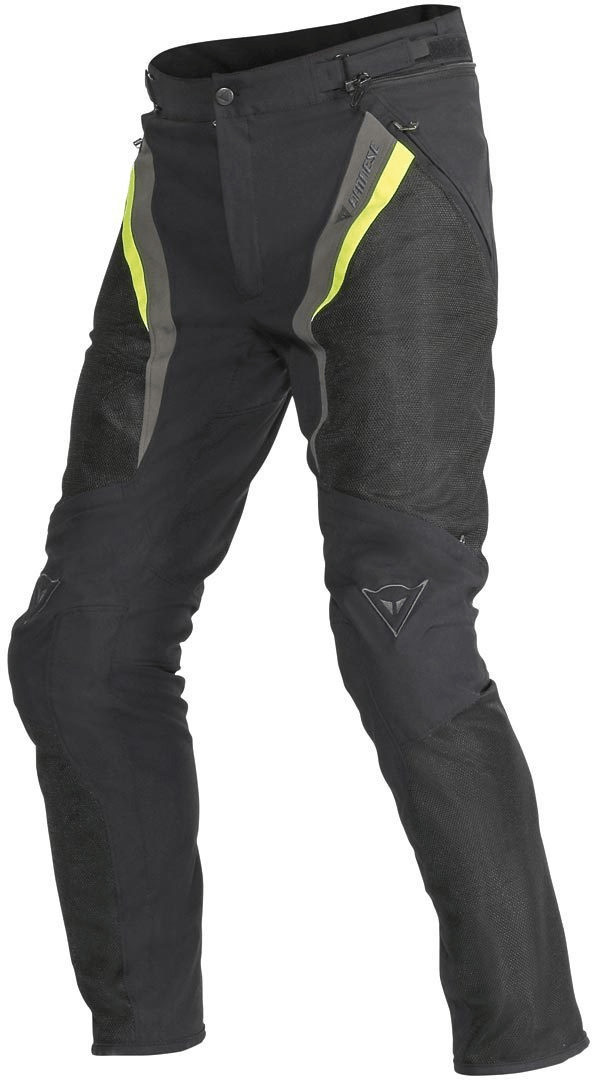 Dainese Pantalon Drake Super Air Tex noir/jaune