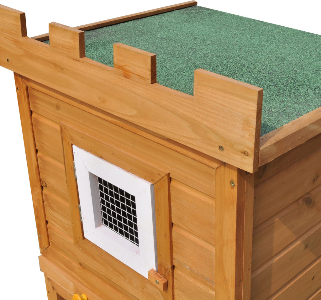vidaXL Grande cage clapier extérieur en bois pour lapins au meilleur prix  sur