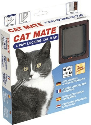 Pet Mate Chatière marron Pet Mate Chatière marron