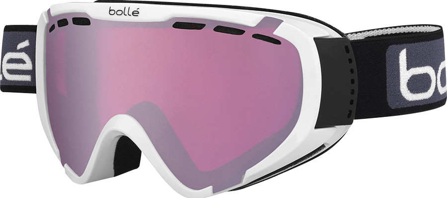 Bollé Explorer OTG shiny white/vermillon gun (21377)
