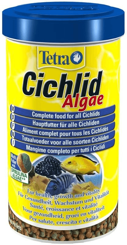 Tetra Cichlid Algae enrichi en Spirulina pour tous les Cichlidés (500 ml)