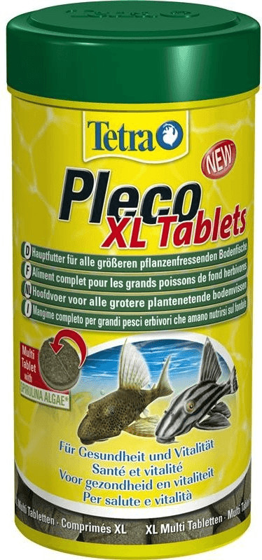 Tetra Pleco Tablettes pour tous les poissons de fond herbivores (133 comprimés)