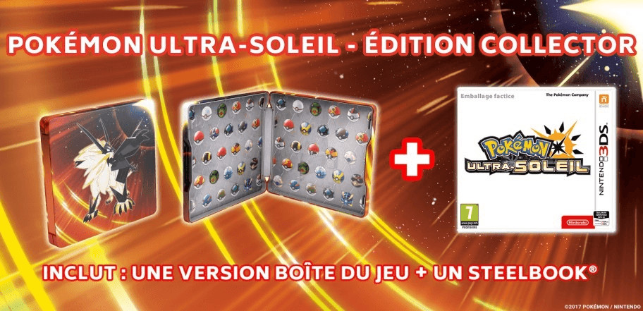 Pokémon: Ultra-Soleil - Édition Collector (3DS)