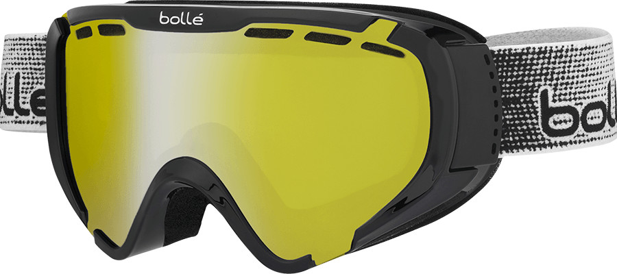 Bollé Explorer shiny black/lemon (21356)
