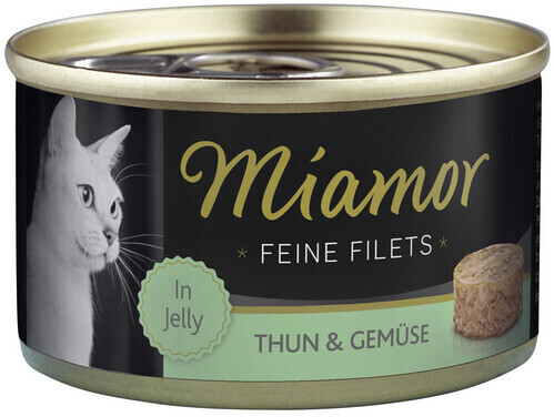 Miamor Filets fins thon et légumes