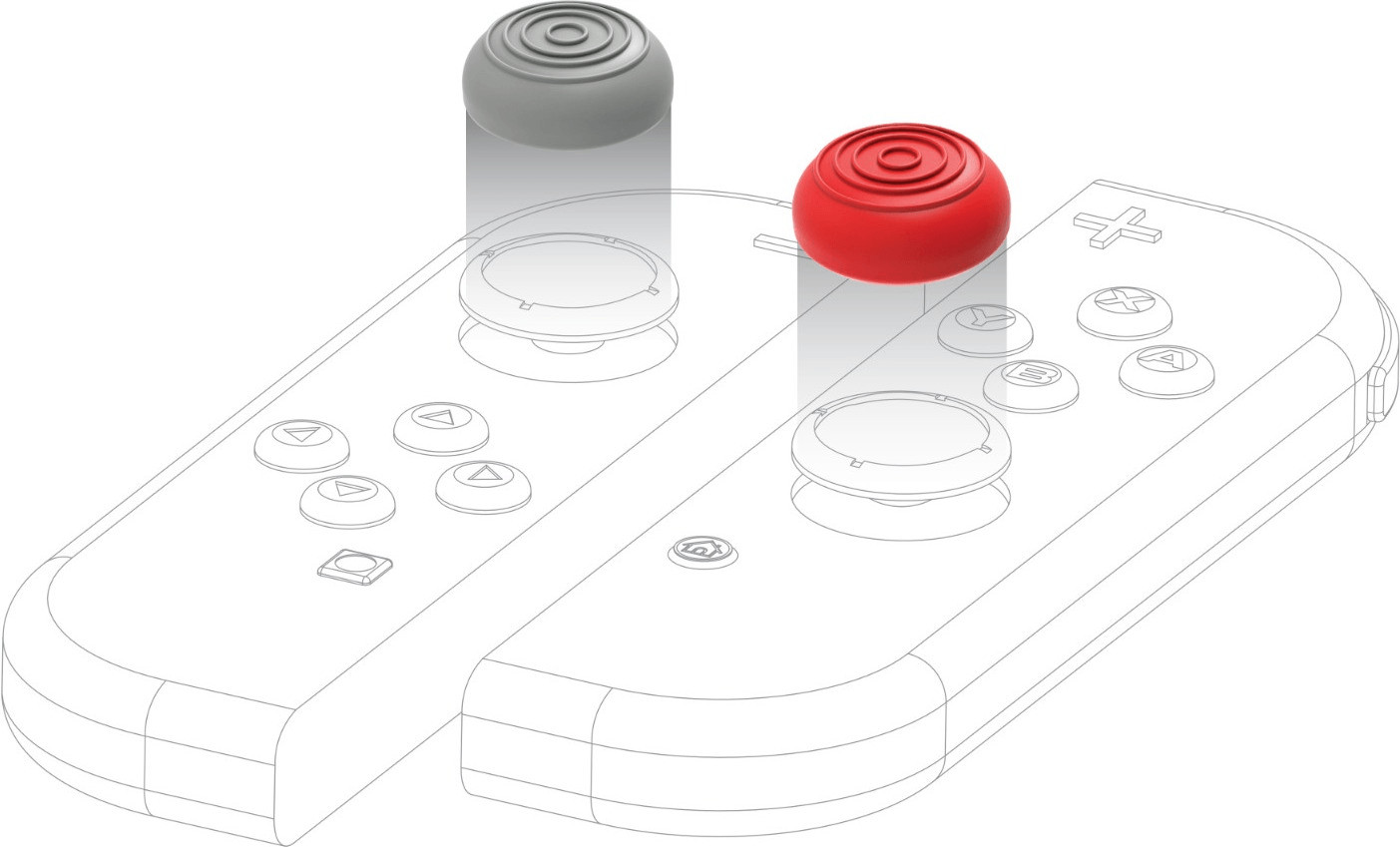 Snakebyte Nintendo Switch Control:Caps