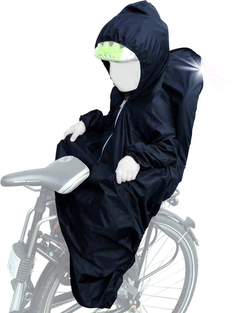 Sunnybaby Raincover with arms black