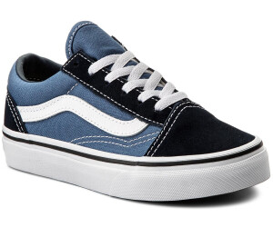 Vans old skool online navy and white