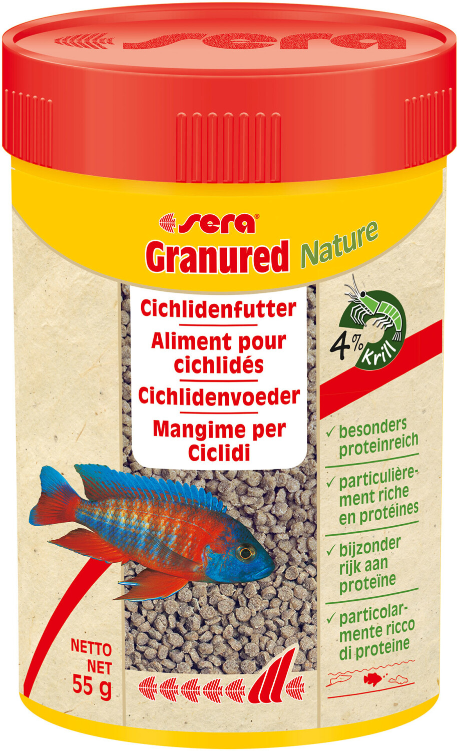 sera Granured Nature 100ml 55g