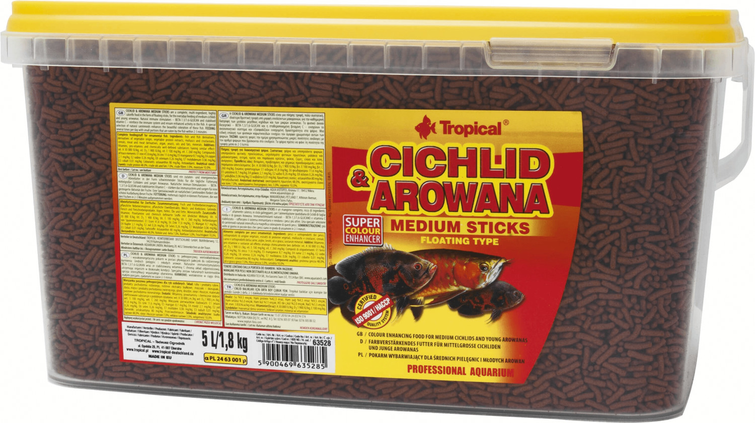 Tropical Cichlid & Arowana Medium Sticks