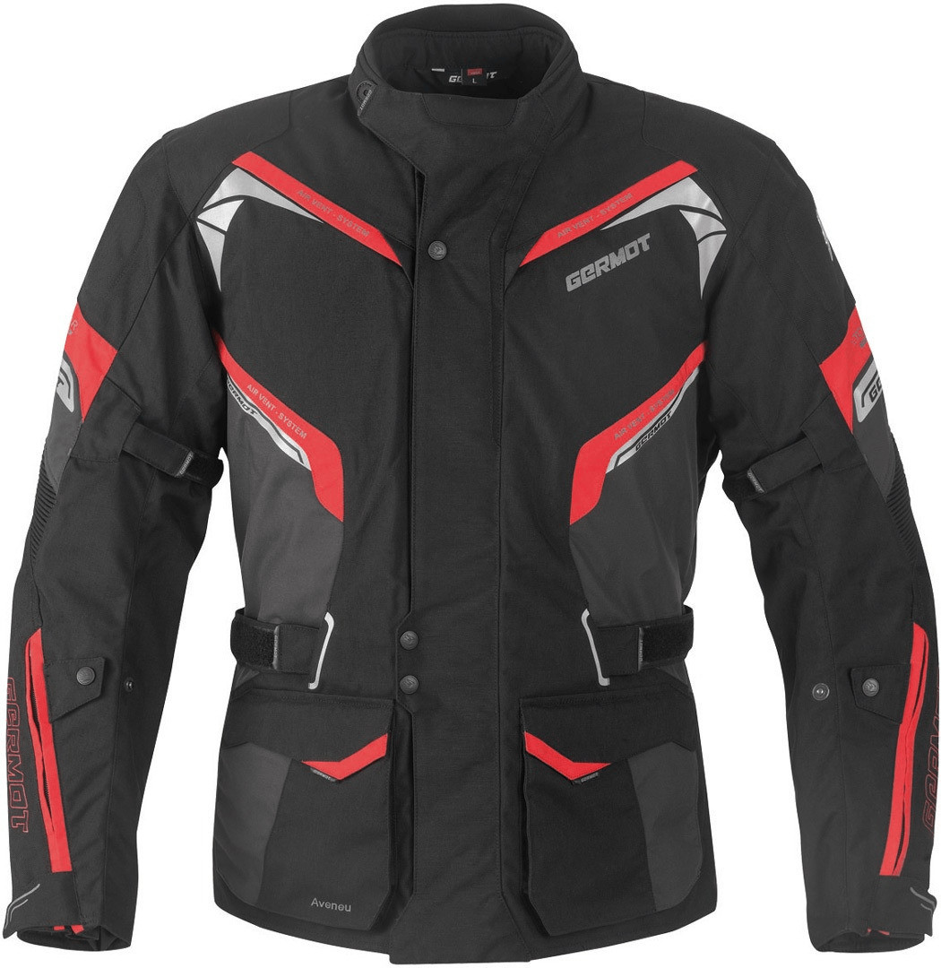 Germot Veste Avenue noir/rouge