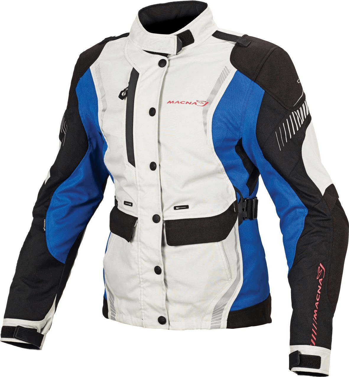 Macna Veste Beryl Lady gris clair/bleu/noir