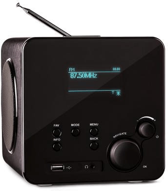 Auna KC3 Radio-Gaga black