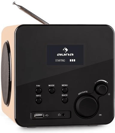 Auna KC3 Radio-Gaga maple