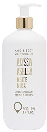 Alyssa Ashley White Musk Hand & Body Lotion with Pump (500ml)