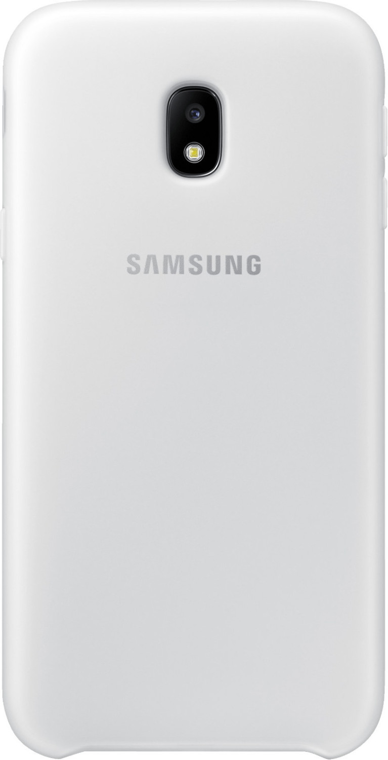 Photos - Case Samsung Dual Layer Cover  white (Galaxy J3 2017)