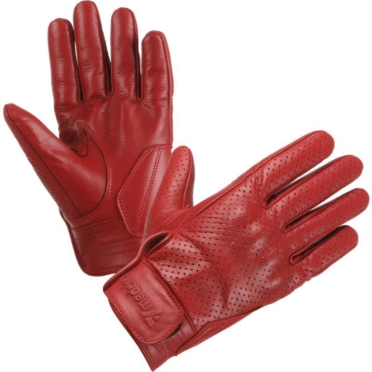 Modeka Gants Hot Classic rouge