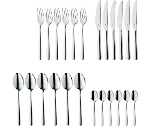 WMF Boston Besteckset 12 Personen – 60-teilig, Cromargan Edelstahl, Spülmaschinenfest, Inkl. Aufbewahrungskasten