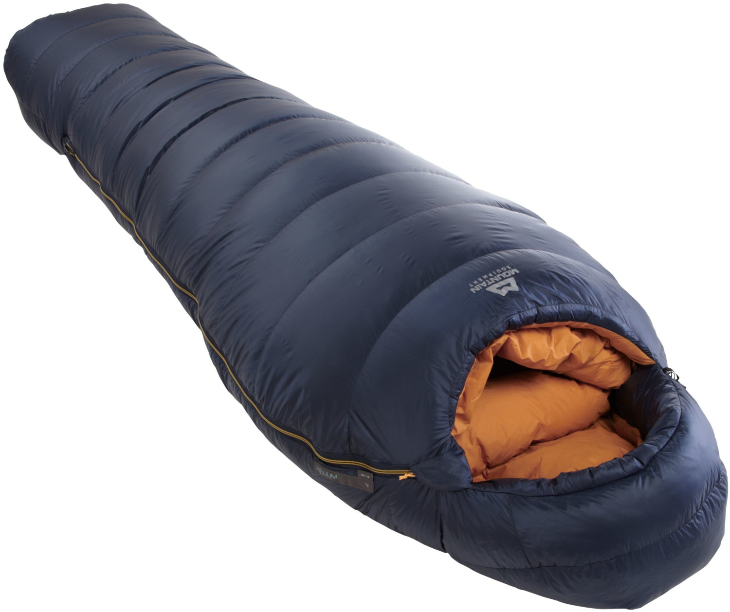 Mountain Equipment Helium 800 (indigo, zip à droite)
