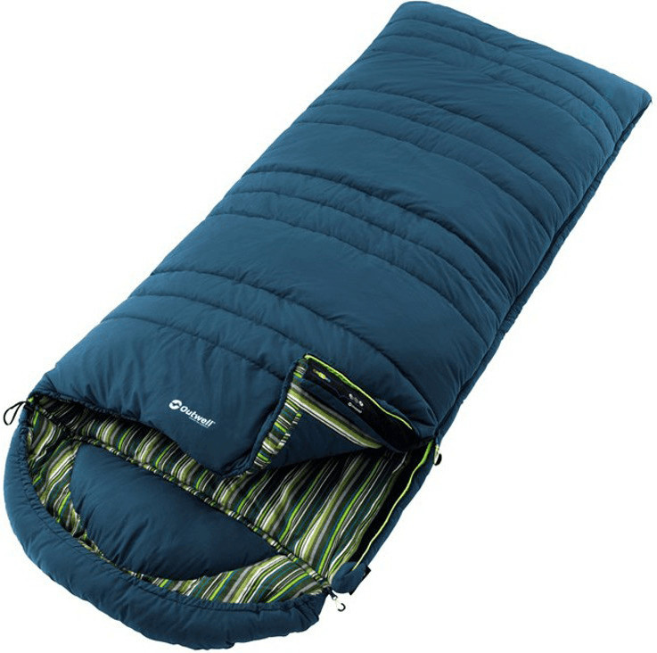 Outwell Camper (bleu, zip à droite)