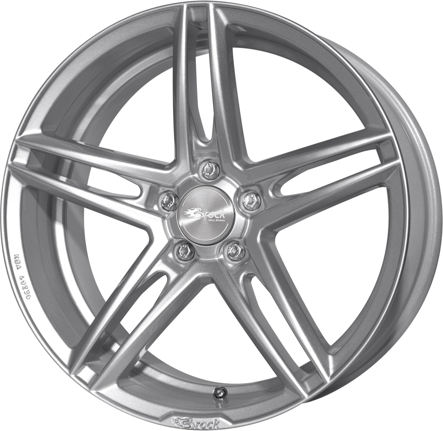 Brock B33 (8,5x18) crystal silver