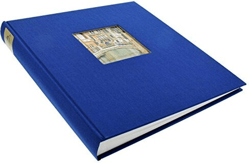 Goldbuch Bella Vista 30x31/60 bleu (pages blanches)