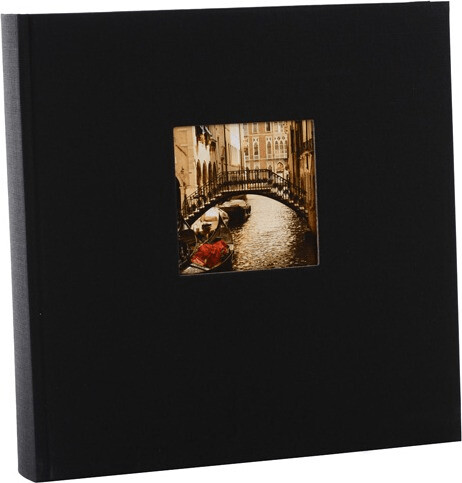 Goldbuch Bella Vista 30x31/60 noir (pages blanches)