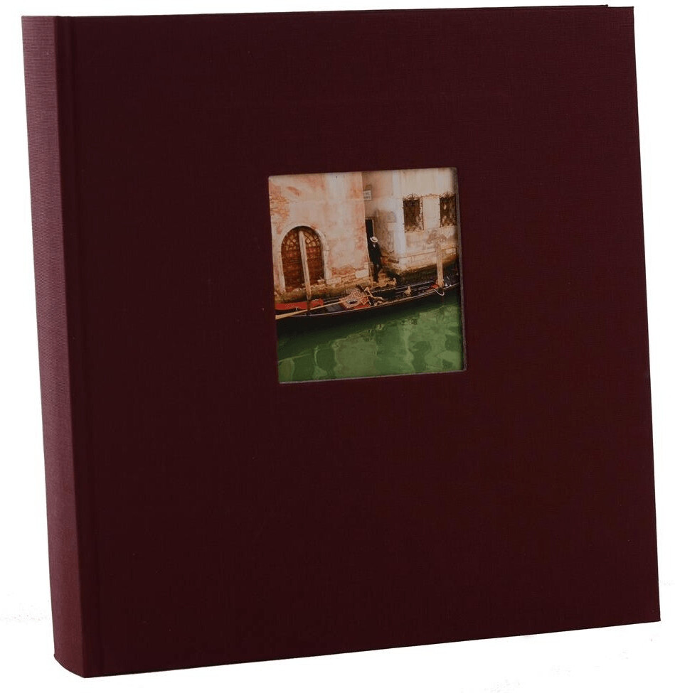 Goldbuch Bella Vista 30x31/60 bordeaux (pages noires)